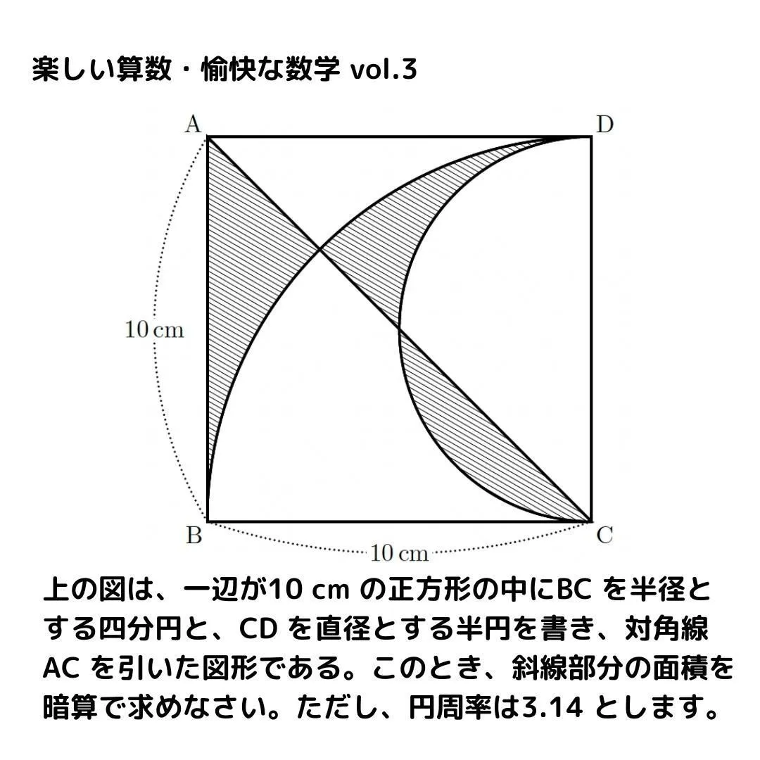 楽しい算数・愉快な数学 vol.3