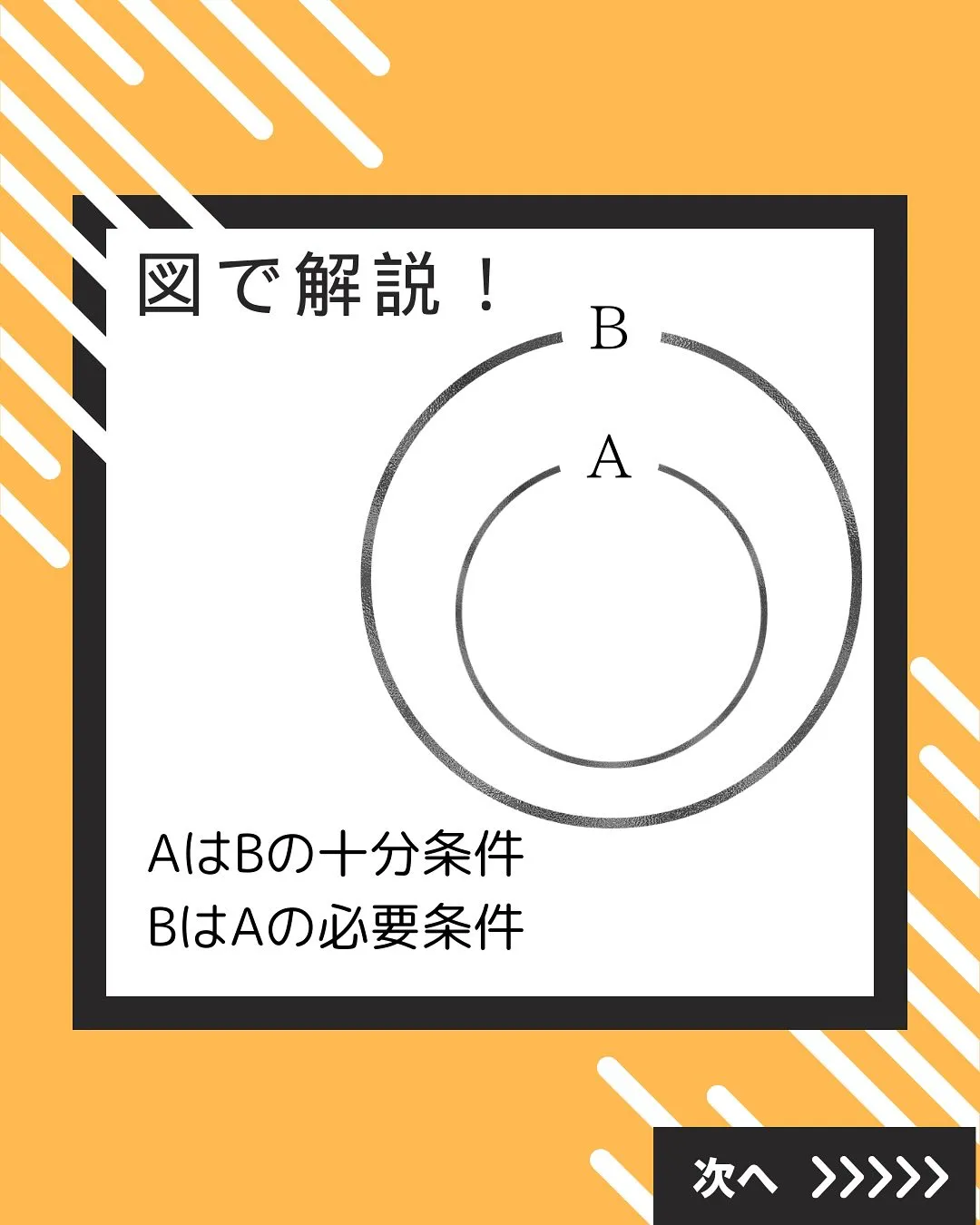 【超わかりやすい!必要条件と十分条件】