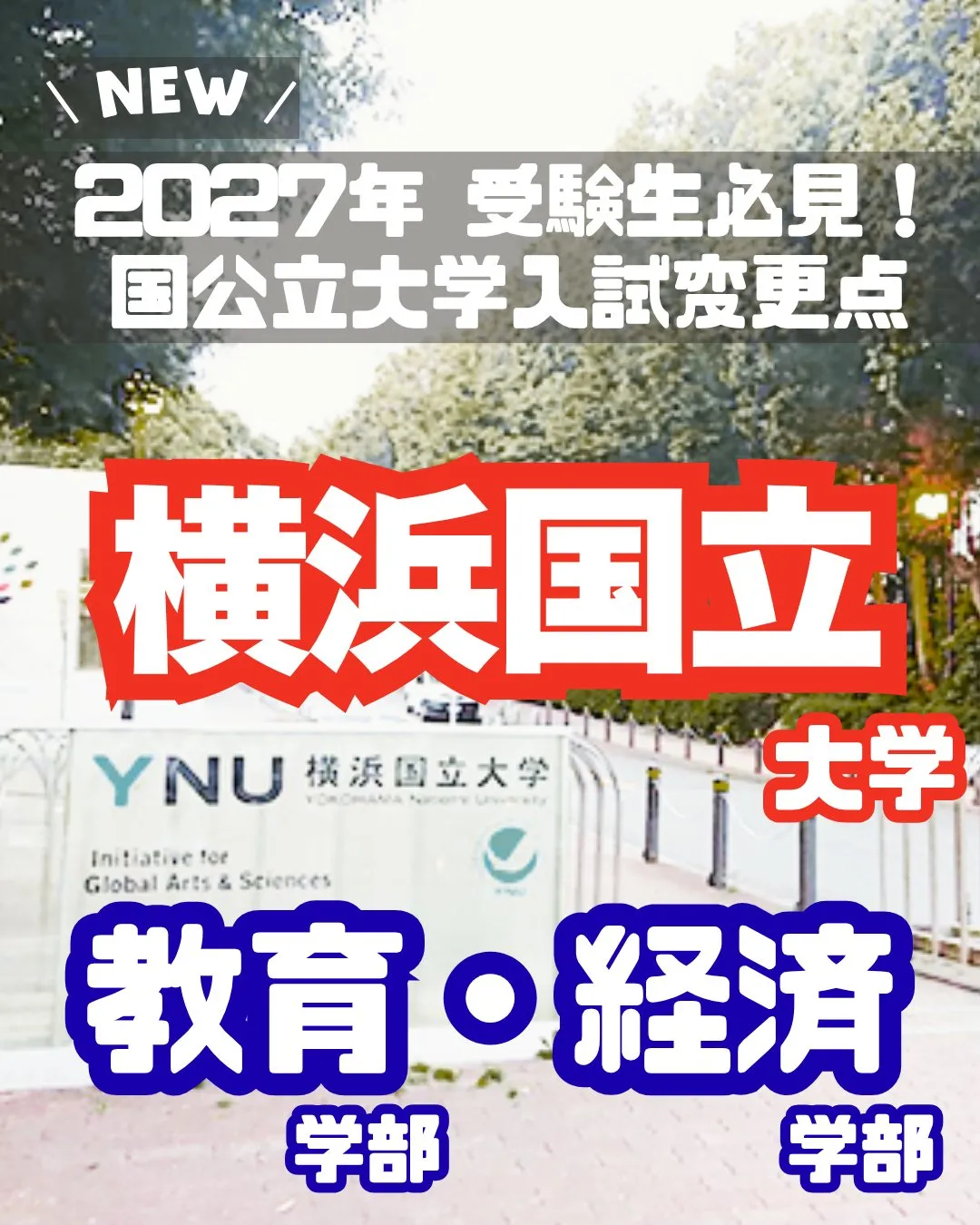 📊 2027年 受験生必見!【横浜国立大学 実質倍率分析 P...