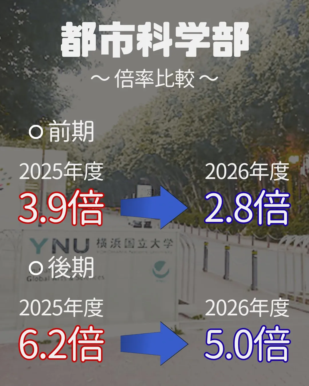 📊 2027年 受験生必見!【横浜国立大学 実質倍率分析 P...