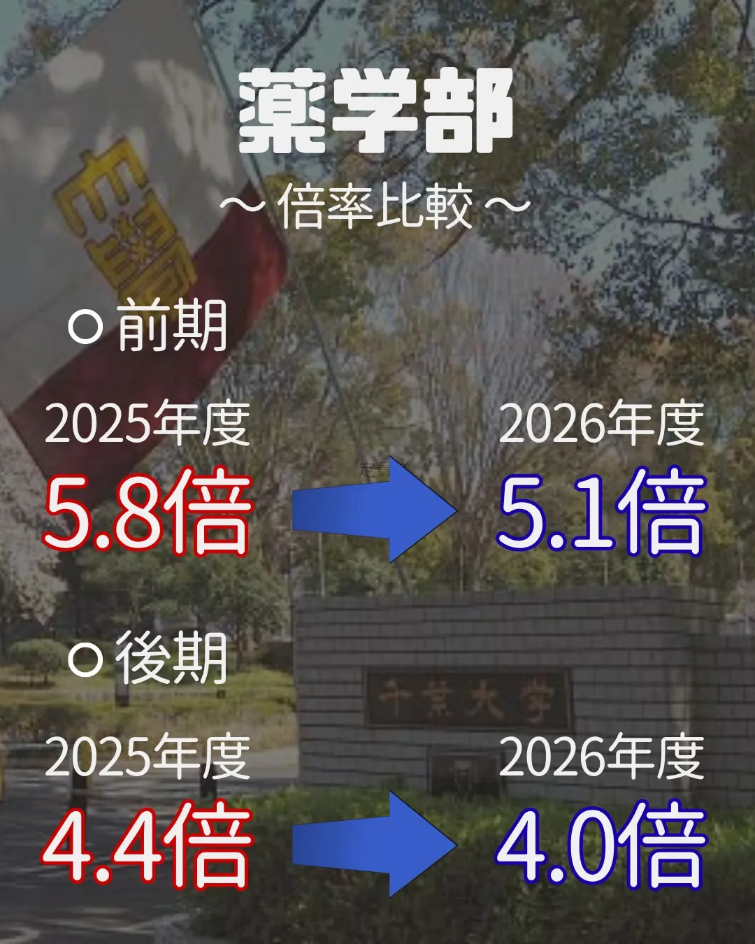 📊 2027年 受験生必見!【千葉大学 実質倍率分析 Par...