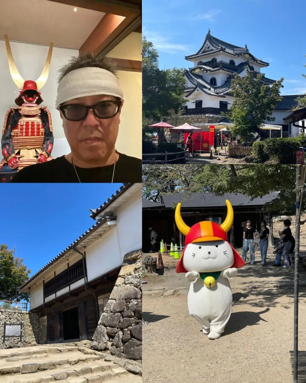 国宝・彦根城へ!おっさん,ひこにゃんに会いに行く